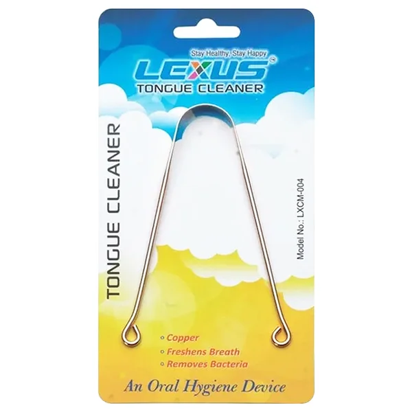 Lexus Tongue Cleaner Copper (Lxcm-004), 1 Count, Pack of 1