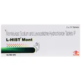 L-Hist Mont Tablet 10's, Pack of 10 TABLETS