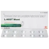 L-Hist Mont Tablet 10's, Pack of 10 TABLETS