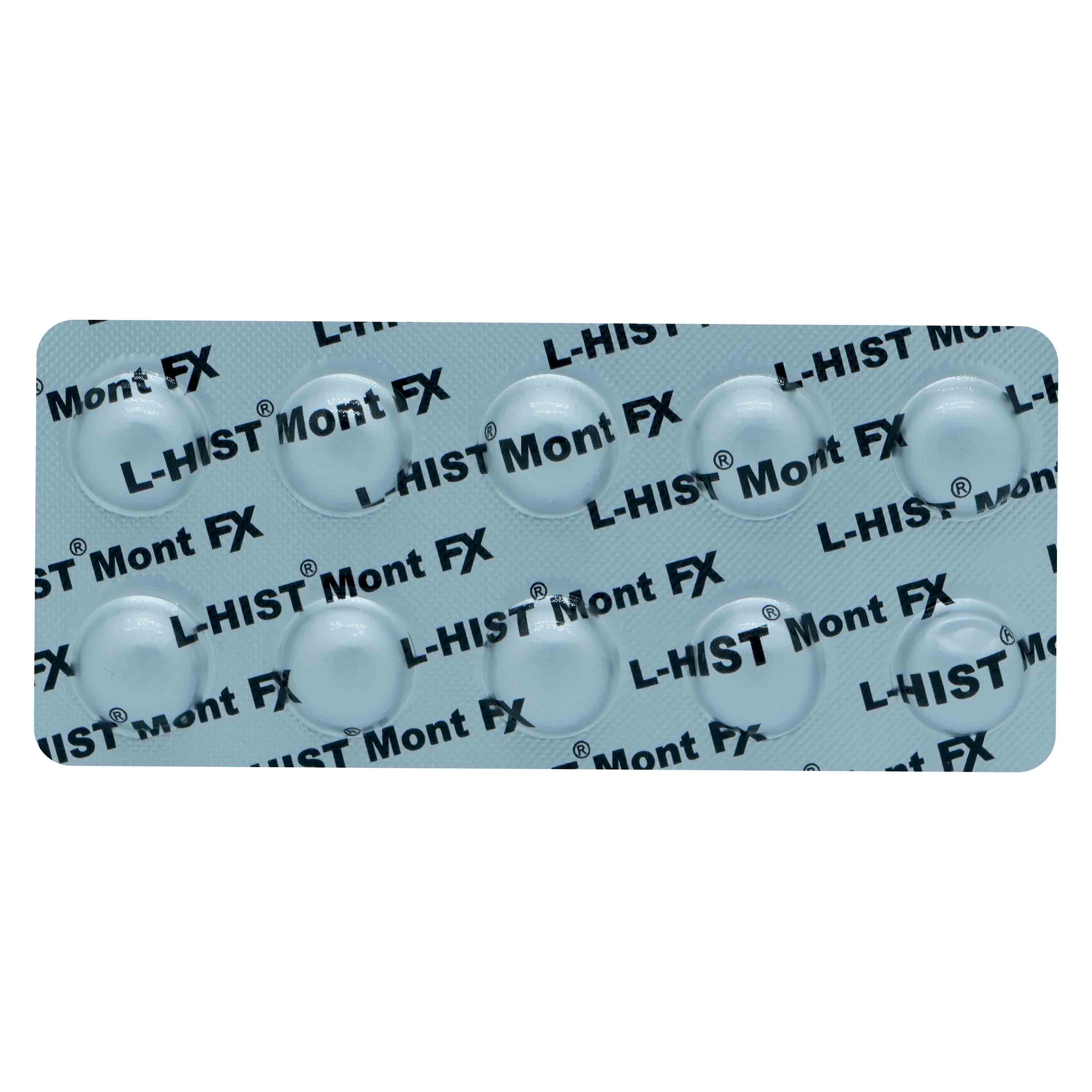 L-Hist Mont FX 10 mg/120 mg Tablet 10's, Pack of 10 TabletS L-Hist Mont FX 10 mg/120 mg Tablet 10's, Pack of 10 TabletS