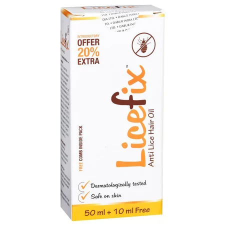 Dabur Licefix Anti Lice Hair Oil, 50 ml