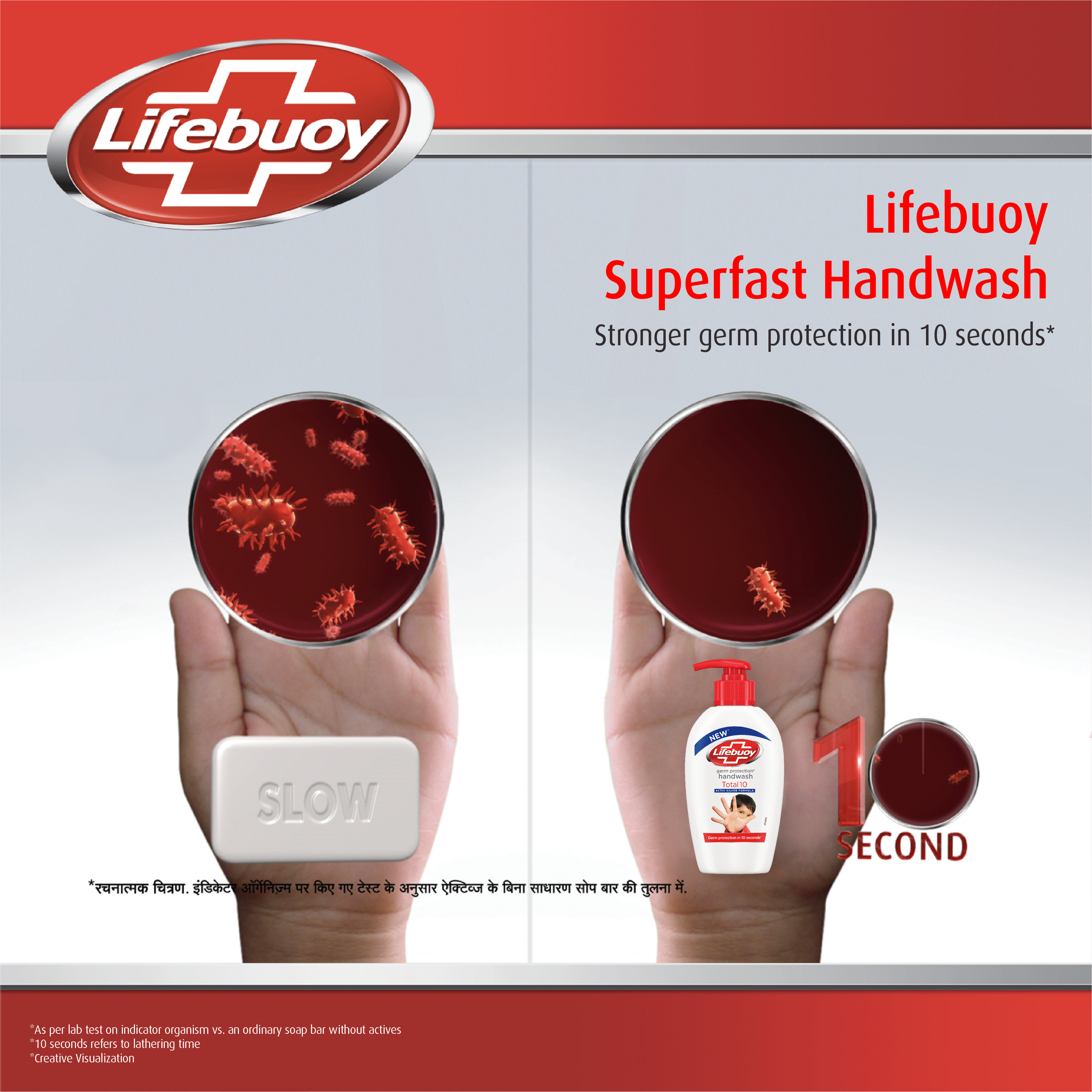 Lifebuoy Mild Care Germ Protection Hand Wash 190 ml | With Activ Silver Formula | Provides Germ Protection In 10 Seconds | Keep Hands Soft & Smooth, Pack of 1 Lifebuoy Mild Care Germ Protection Hand Wash 190 ml | With Activ Silver Formula | Provides Germ Protection In 10 Seconds | Keep Hands Soft & Smooth, Pack of 1