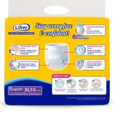 Lifree Extra Absorb Adult Diaper Pants XL, 10 Count, Pack of 1