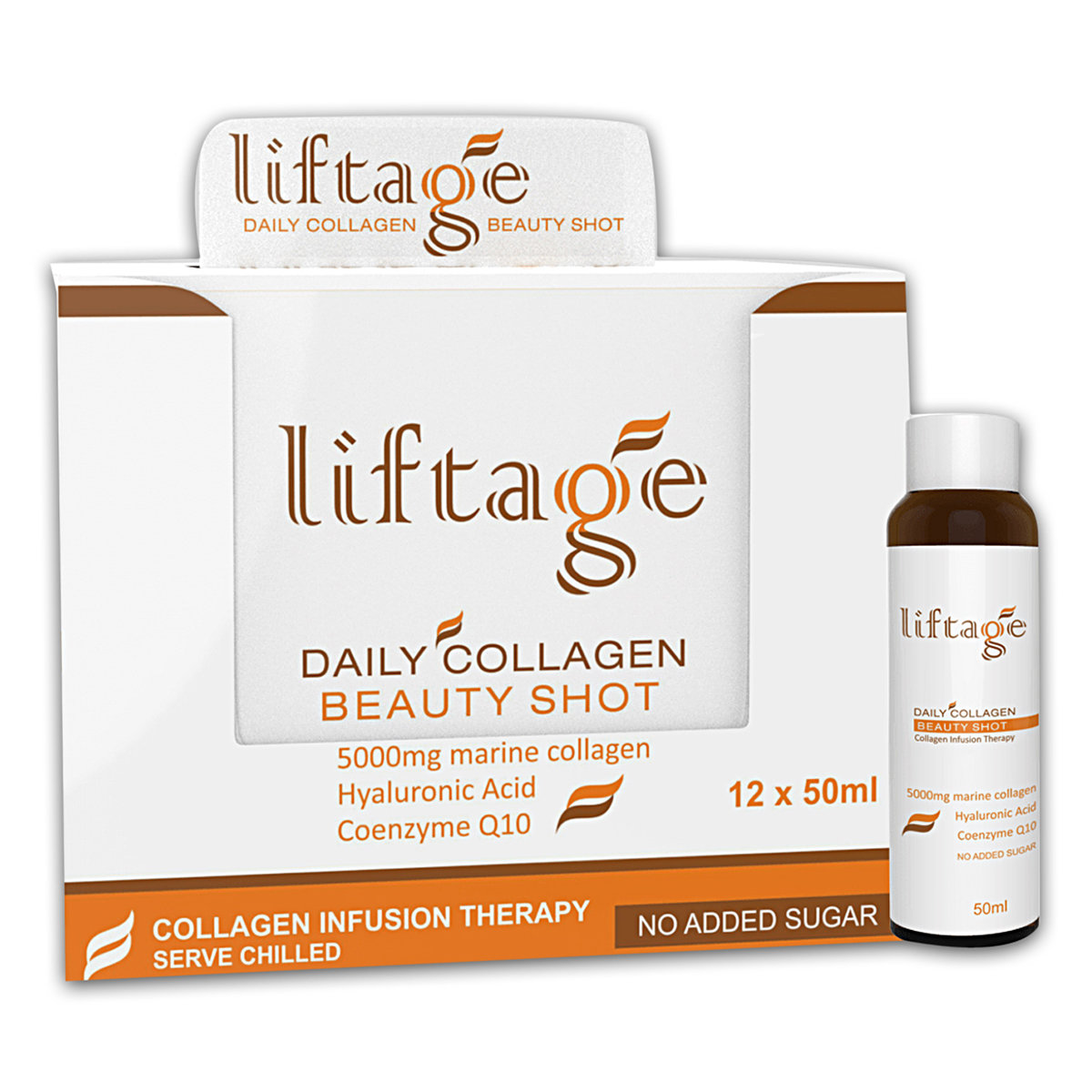 Liftage Shot Liquid 12 x 50 ml, Pack of 12 Liftage Shot Liquid 12 x 50 ml, Pack of 12