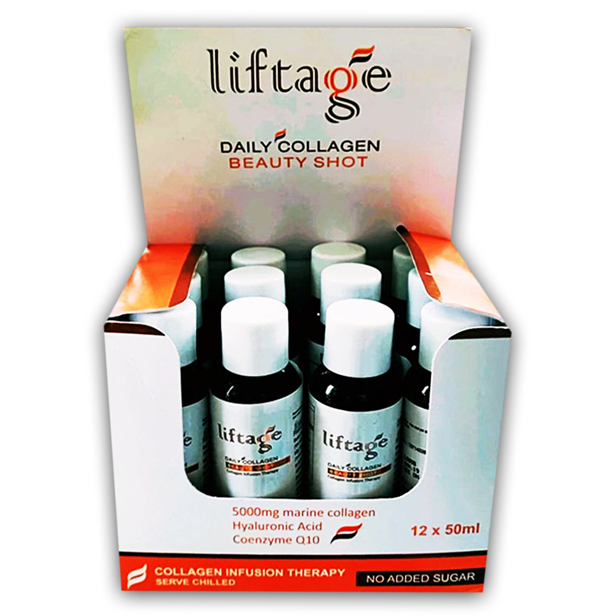 Liftage Shot Liquid 12 x 50 ml, Pack of 12 Liftage Shot Liquid 12 x 50 ml, Pack of 12