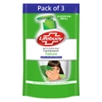 Lifebuoy Nature Activ Silver Formula Germ Protection Handwash, 555 ml Refill Pack (3x185 ml)