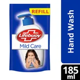 Lifebuoy Mild Care Germ Protection Handwash, 555 ml Refill Pack (3x185 ml), Pack of 1