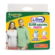 Lifree Slim Absorb Adult Diaper Pants Large, 10 Count