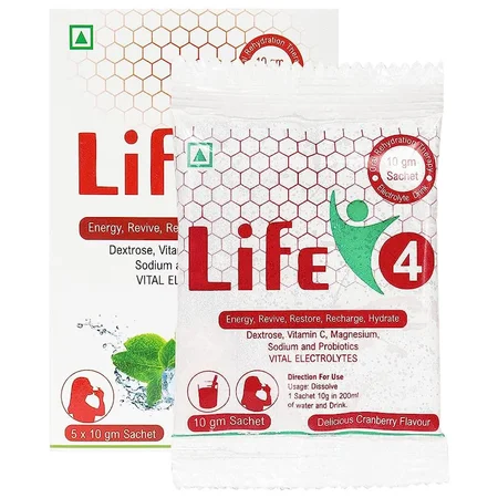 Life 4 Sachet, 10 gm