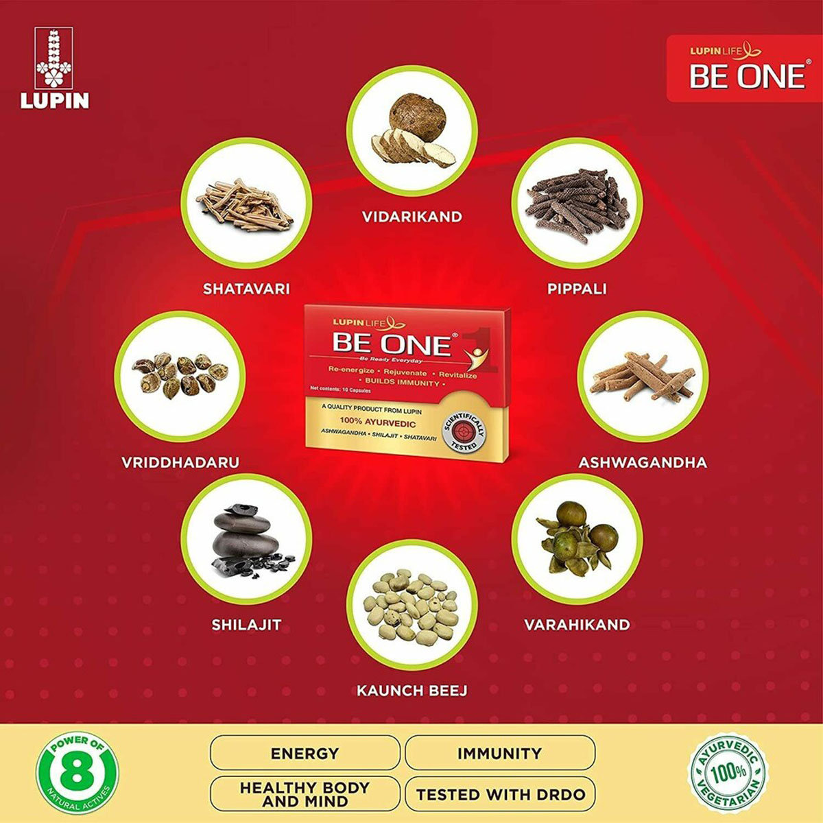 Lupin Life Be One, 30 Capsules, Pack of 1 Lupin Life Be One, 30 Capsules, Pack of 1