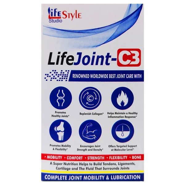 Lifejoint-C3 Tablet 20's, Pack of 1