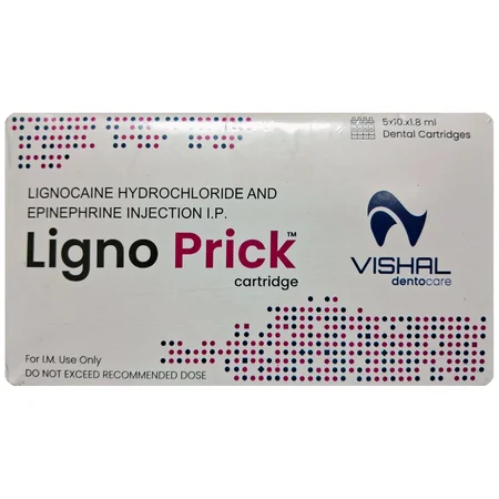 Ligno Prick Dental Cartridge Injection 10x1.8 ml
