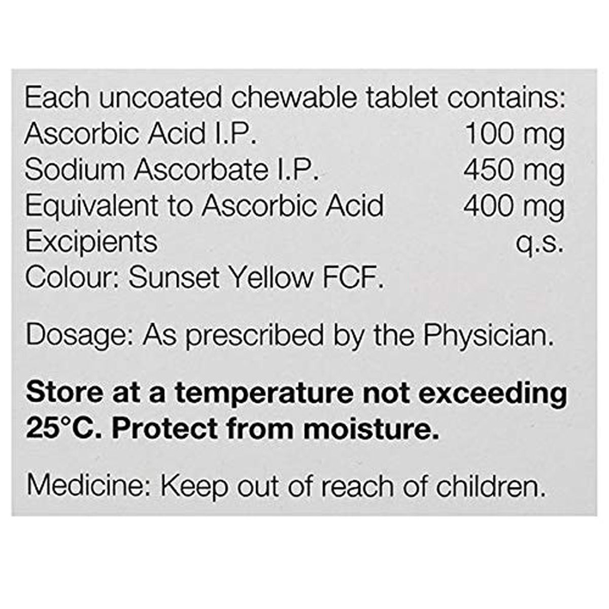 Limcee 500 mg Chewable Orange Tablet 15's, Pack of 15 TABLETS Limcee 500 mg Chewable Orange Tablet 15's, Pack of 15 TABLETS