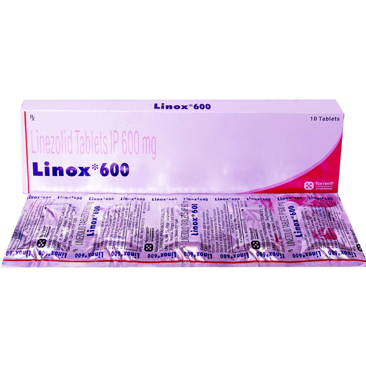 Linox 600 Tablet 10's, Pack of 10 TABLETS Linox 600 Tablet 10's, Pack of 10 TABLETS