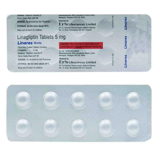 Linares 5 Tablet 10's, Pack of 10 TabletS