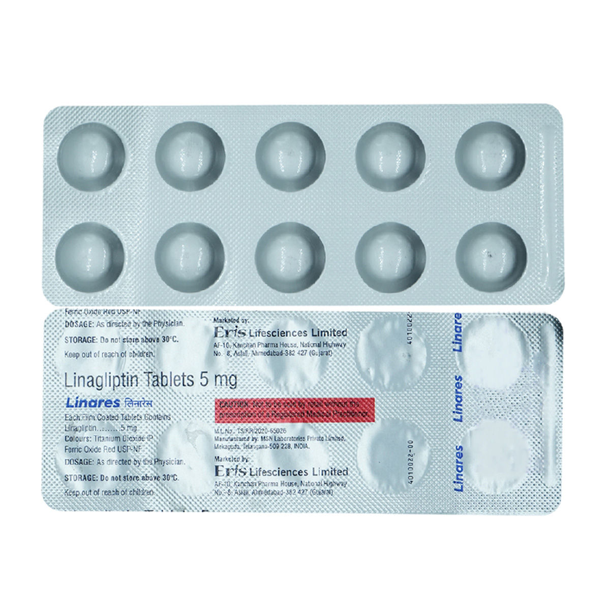 Linares 5 Tablet 10's Price, Uses, Side Effects, Composition - Apollo ...