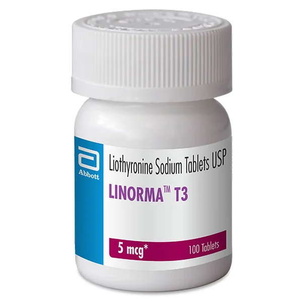Linorma T3 5 mcg Tablet 100's