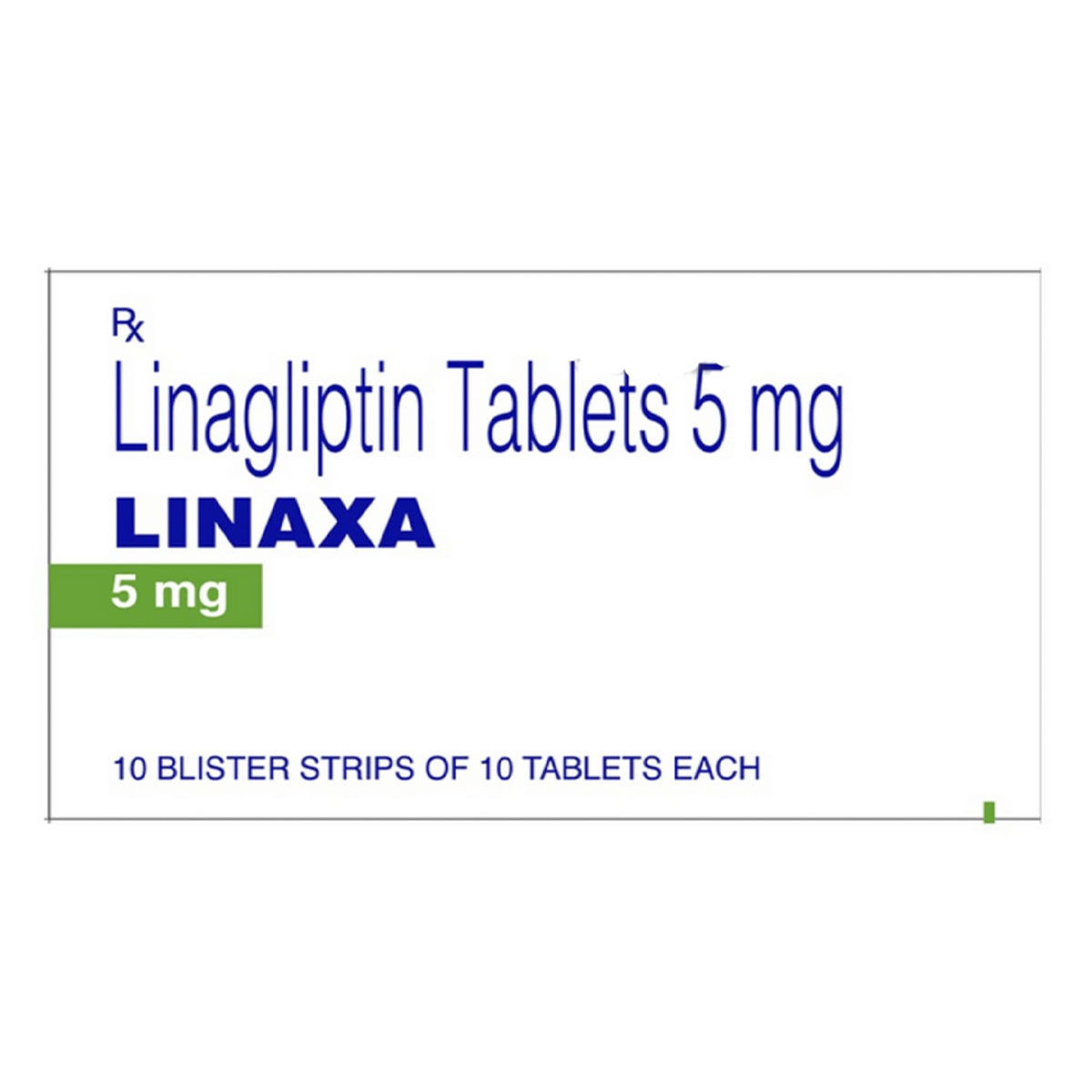 Linaxa 5 mg Tablet 10's, Pack of 10 TabletS