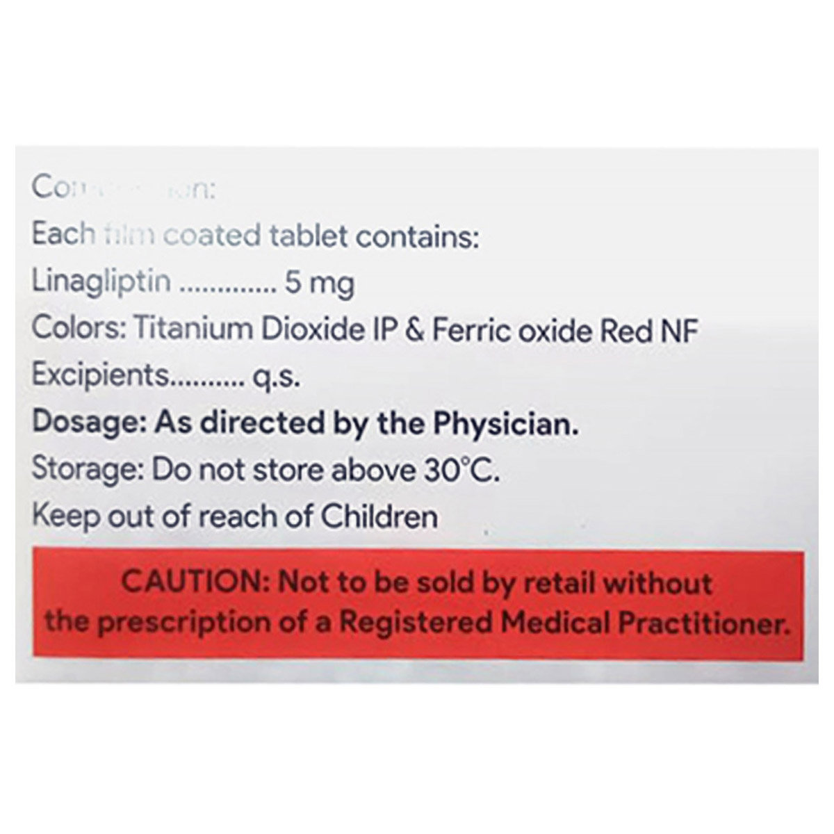 Linahenz-5 Tablet 10's, Pack of 10 TabletS Linahenz-5 Tablet 10's, Pack of 10 TabletS