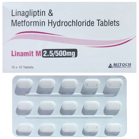 Linamit M 2.5/500 Tablet 15's