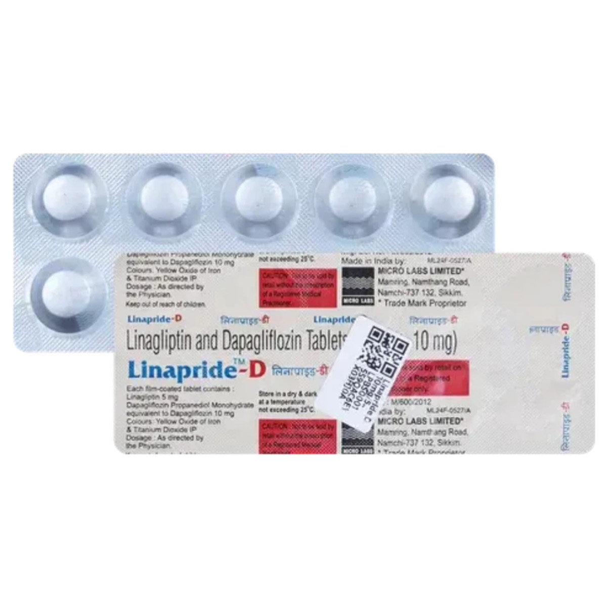 Linapride-D Tablet 10's, Pack of 10 TABLETS Linapride-D Tablet 10's, Pack of 10 TABLETS