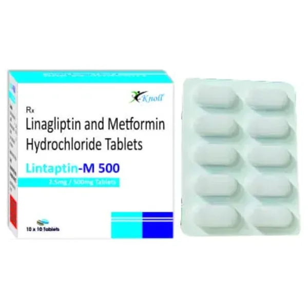Lintaptin-M 500 Tablet 10's