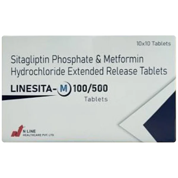 Linesita-M 100/500 Tablet 10's
