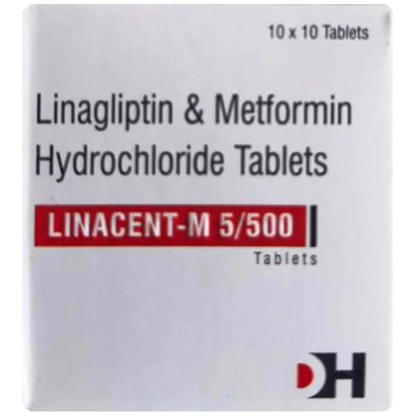 Linacent-M 5/500 Tablet 10's