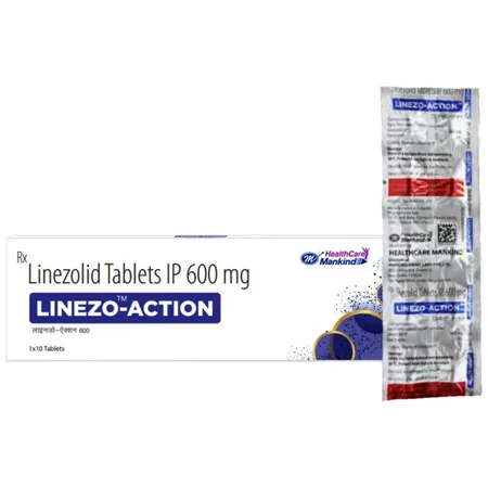 Linezo-Action 600 mg Tablet 10's