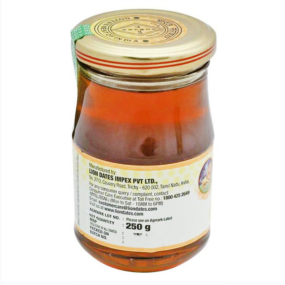 Lion Honey 250gm, Pack of 1 Lion Honey 250gm, Pack of 1