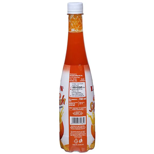 Lion Orange Squash, 700 ml, Pack of 1