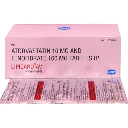 Lipicard-AV Tablet 10's