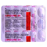 Lipicure-20 Tablet 15's, Pack of 15 TABLETS
