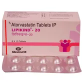 Lipikind 20 Tablet 10's, Pack of 10 TABLET MDS