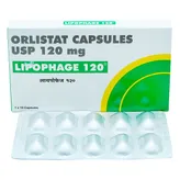 Lipophage 120 Capsule 10's, Pack of 10 CAPSULES