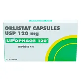 Lipophage 120 Capsule 10's, Pack of 10 CAPSULES