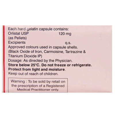 Lipocut 120 Capsule 10's, Pack of 10 CAPSULES