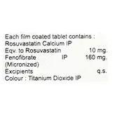 Lipitrack F 10 mg Tablet 10's, Pack of 10 TabletS