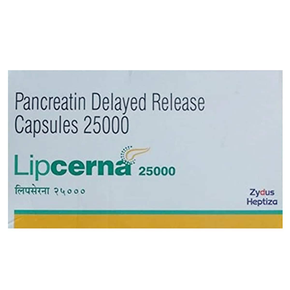 Buy Lipcerna 25000 Capsule 10's Online