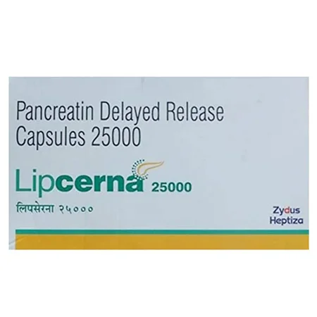 Lipcerna 25000 Capsule 10's