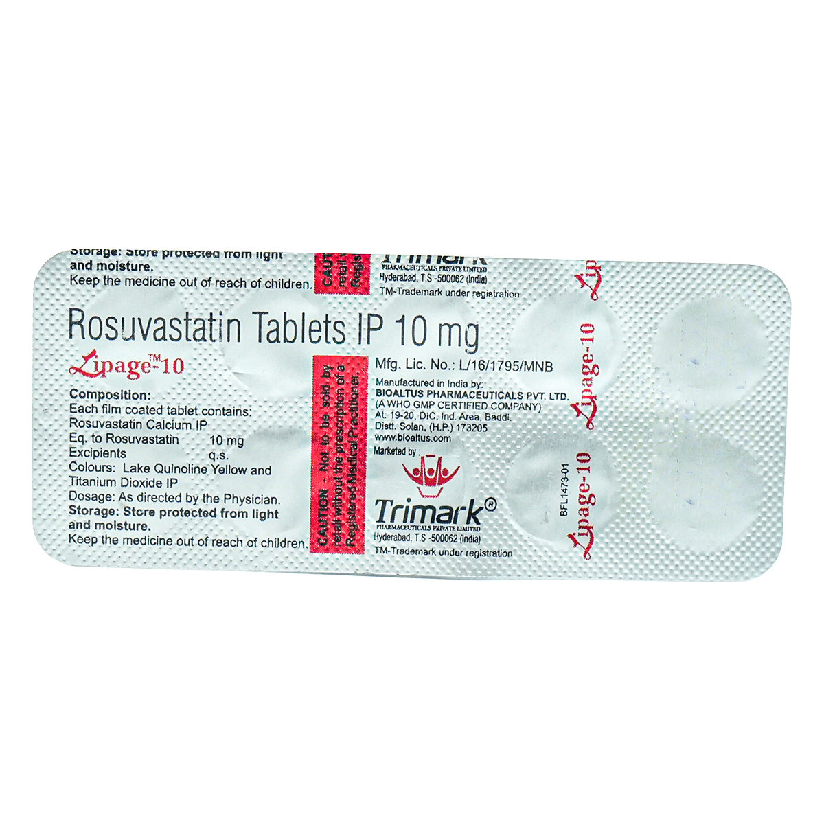 Lipage-10 Tablet 10's, Pack of 10 TabletS Lipage-10 Tablet 10's, Pack of 10 TabletS