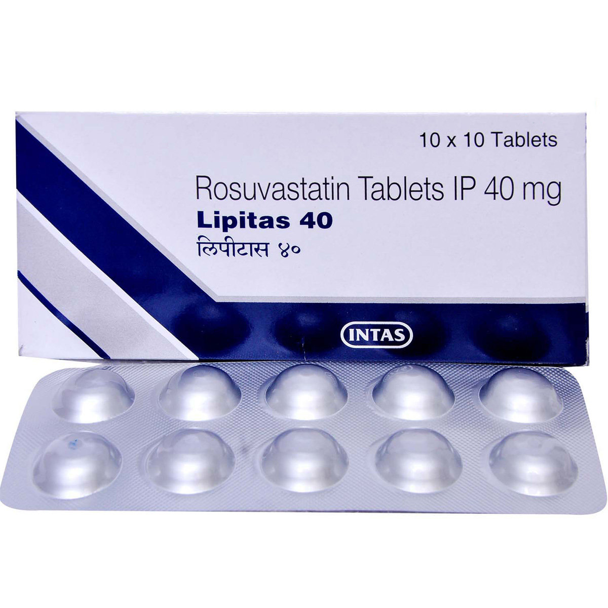 Lipitas 40 Tablet 10's, Pack of 10 TabletS Lipitas 40 Tablet 10's, Pack of 10 TabletS