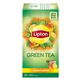 Lipton Honey Lemon Green Tea Bags, 25 Count, Pack of 1
