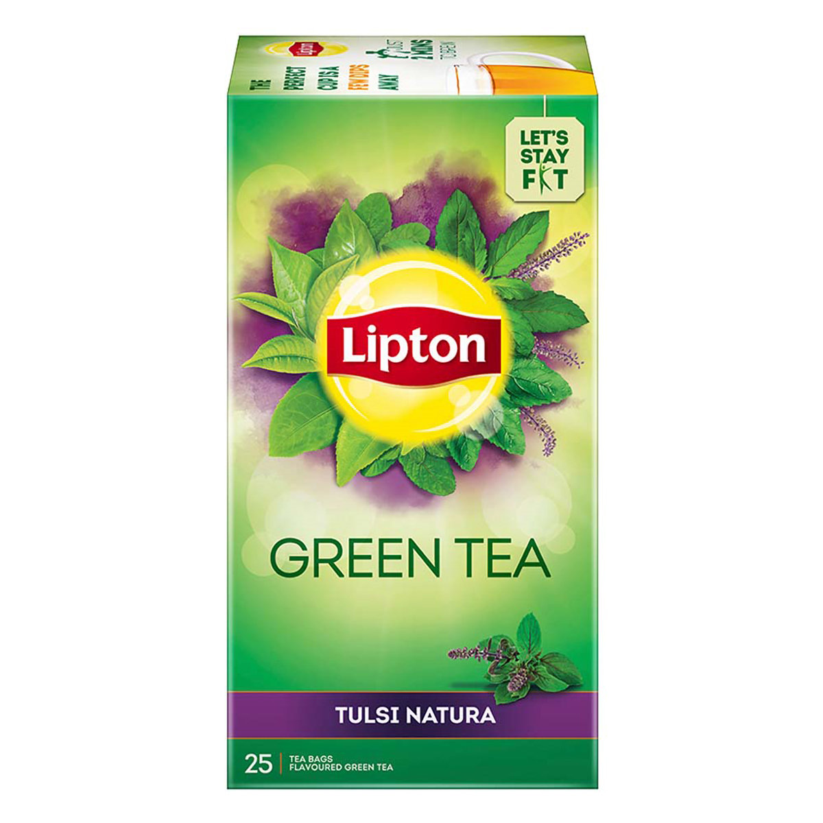 Lipton Tulsi Natura Green Tea Bags, 25 Count, Pack of 1 Lipton Tulsi Natura Green Tea Bags, 25 Count, Pack of 1