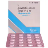 Lipicure 10 Tab 20's, Pack of 20 TABLETS