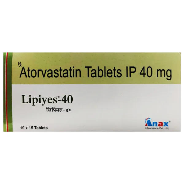 Lipiyes-40 Tablet 15's