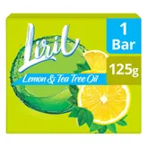 Liril Lemon &amp; Tea Tree Oil Soap, 125 gm, Pack of 1