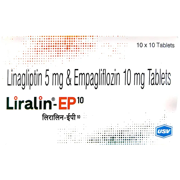 Liralin-EP 10 mg Tablet 10's