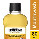 Listerine Original Mouthwash, 80 ml, Pack of 1