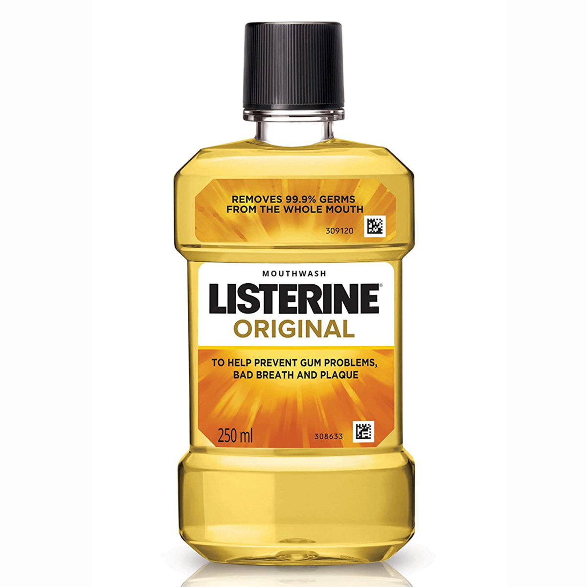 Listerine Original Mouthwash, 250 ml, Pack of 1 Listerine Original Mouthwash, 250 ml, Pack of 1